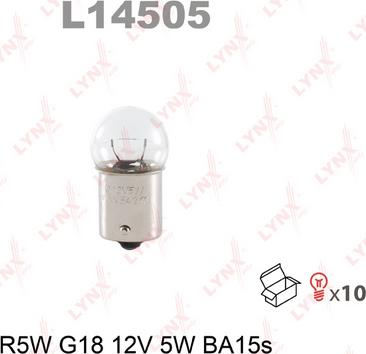 LYNXauto L14505 - Bulb autospares.lv