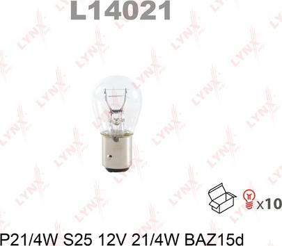 LYNXauto L14021 - Bulb autospares.lv