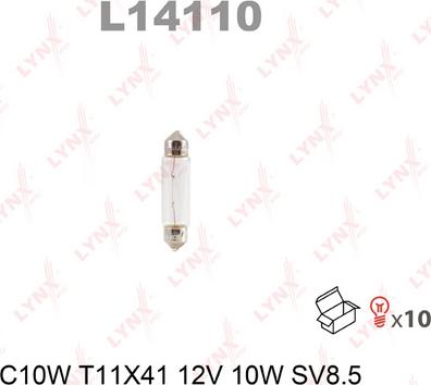 LYNXauto L14110 - Bulb autospares.lv