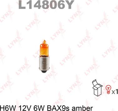 LYNXauto L14806Y - Bulb autospares.lv