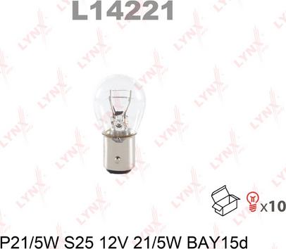 LYNXauto L14221 - Bulb autospares.lv