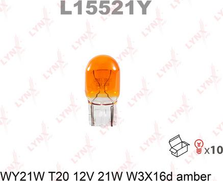 LYNXauto L15521Y - Bulb autospares.lv