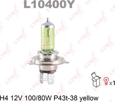 LYNXauto L10400Y - Bulb, headlight autospares.lv