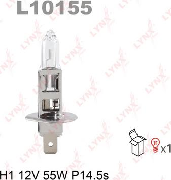 LYNXauto L10155 - Bulb, spotlight autospares.lv