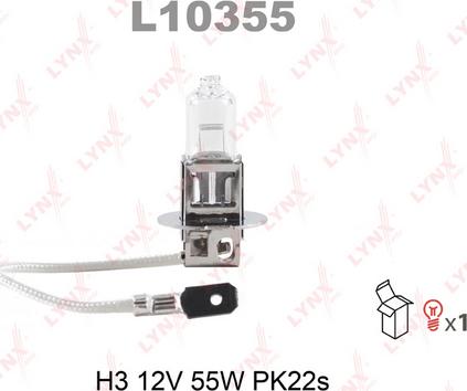 LYNXauto L10355 - Bulb, spotlight autospares.lv