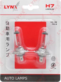 LYNXauto L10755-02 - Bulb, spotlight autospares.lv