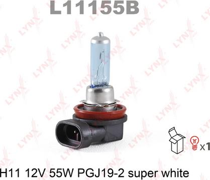 LYNXauto L11155B - Bulb, spotlight autospares.lv