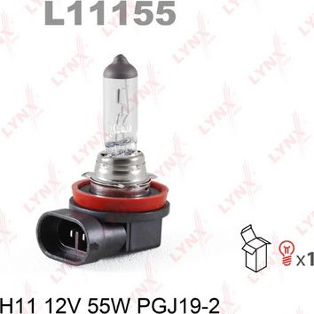 LYNXauto L11155 - Bulb, spotlight autospares.lv