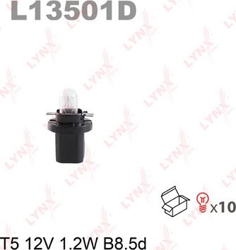 LYNXauto L13501D - Bulb, instrument lighting autospares.lv