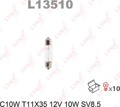 LYNXauto L13510 - Bulb autospares.lv