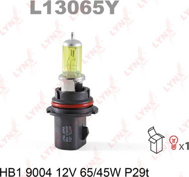 LYNXauto L13065Y - Bulb autospares.lv