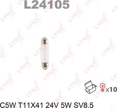 LYNXauto L24105 - Bulb autospares.lv