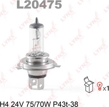 LYNXauto L20475 - Bulb, spotlight autospares.lv