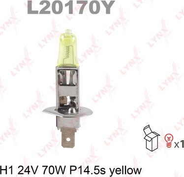 LYNXauto L20170Y - Bulb, fog light autospares.lv