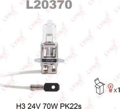 LYNXauto L20370 - Bulb, spotlight autospares.lv