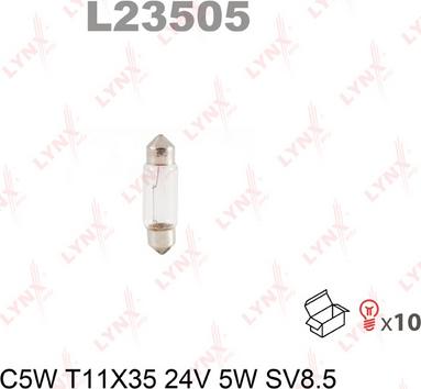 LYNXauto L23505 - Bulb autospares.lv