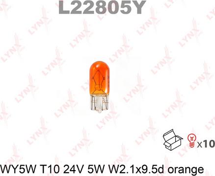 LYNXauto L22805Y - Bulb autospares.lv