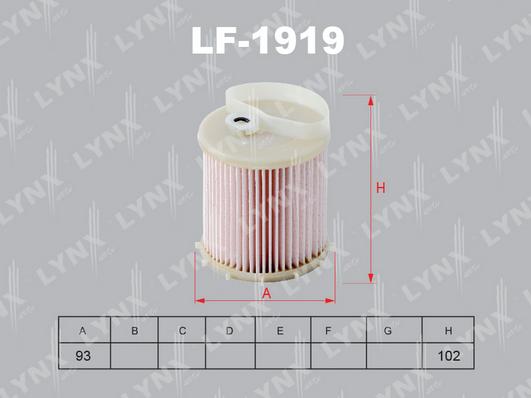 LYNXauto LF-1919 - Fuel filter autospares.lv