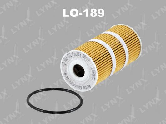 LYNXauto LO-189 - Oil Filter autospares.lv