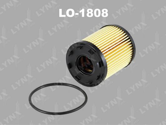 LYNXauto LO-1808 - Oil Filter autospares.lv