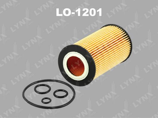 LYNXauto LO-1201 - Oil Filter autospares.lv