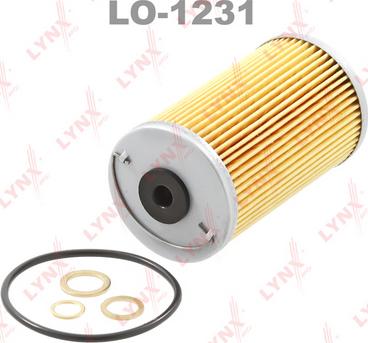 LYNXauto LO-1231 - Oil Filter autospares.lv