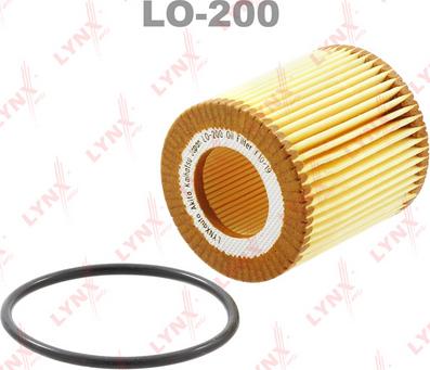 LYNXauto LO-200 - Oil Filter autospares.lv