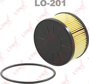 LYNXauto LO-201 - Oil Filter autospares.lv