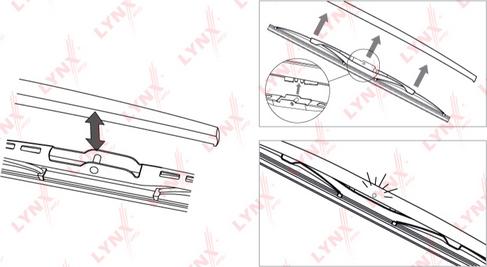 LYNXauto LR34G - Wiper Blade autospares.lv