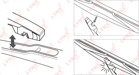 LYNXauto LR35C - Wiper Blade autospares.lv