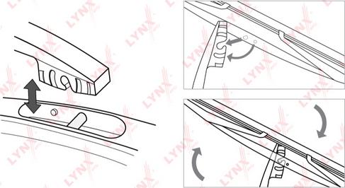 LYNXauto LR35D - Wiper Blade autospares.lv