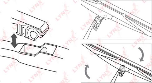 LYNXauto LR35E - Wiper Blade autospares.lv