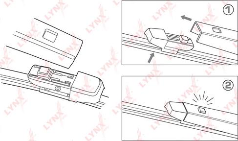 LYNXauto LR38K - Wiper Blade autospares.lv