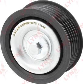 LYNXauto PB-7211 - Pulley, v-ribbed belt autospares.lv