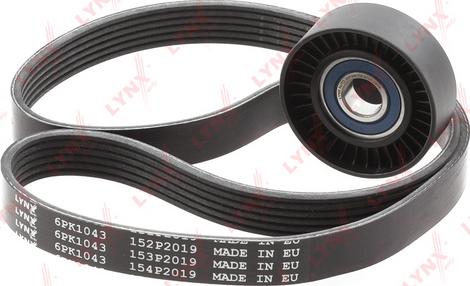 LYNXauto PK-5015 - V-Ribbed Belt Set autospares.lv