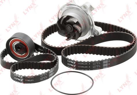 LYNXauto PW-1214 - Water Pump & Timing Belt Set autospares.lv