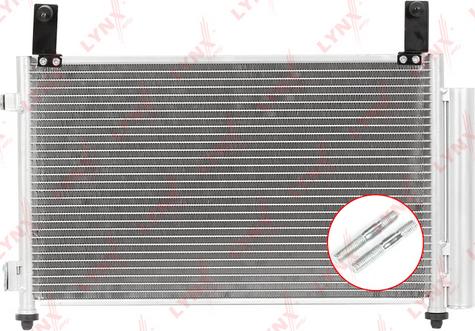 LYNXauto RC-0030 - Condenser, air conditioning autospares.lv