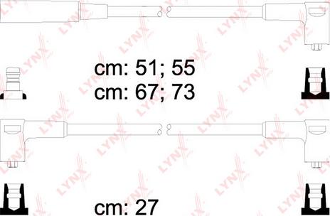 LYNXauto SPC4609 - Ignition Cable Kit autospares.lv