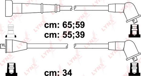 LYNXauto SPC5723 - Ignition Cable Kit autospares.lv