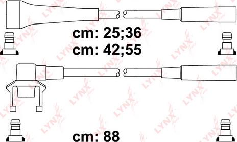 LYNXauto SPC6344 - Ignition Cable Kit autospares.lv