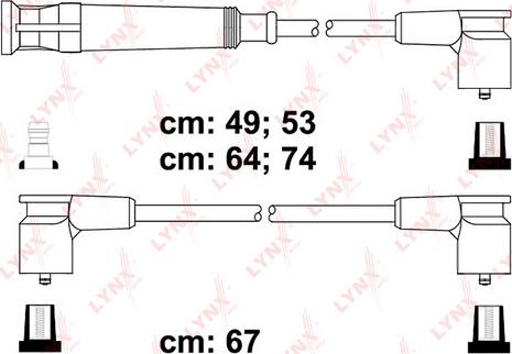 LYNXauto SPC1407 - Ignition Cable Kit autospares.lv