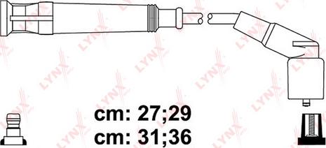 LYNXauto SPC1414 - Ignition Cable Kit autospares.lv