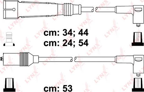 LYNXauto SPC8004 - Ignition Cable Kit autospares.lv