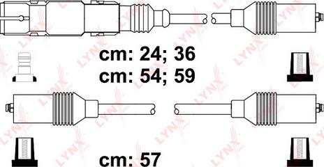 LYNXauto SPC8003 - Ignition Cable Kit autospares.lv
