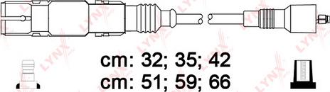 LYNXauto SPC8012 - Ignition Cable Kit autospares.lv