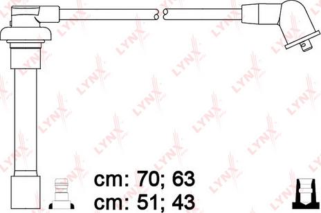 LYNXauto SPC3408 - Ignition Cable Kit autospares.lv