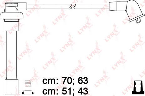 LYNXauto SPE3408 - Ignition Cable Kit autospares.lv