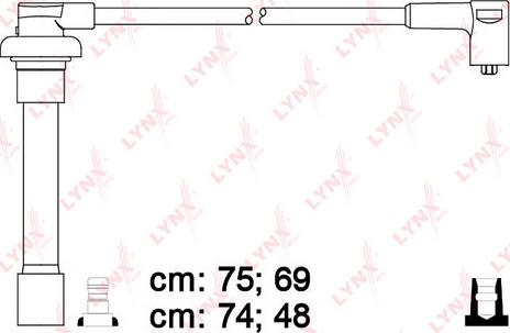 LYNXauto SPC3407 - Ignition Cable Kit autospares.lv