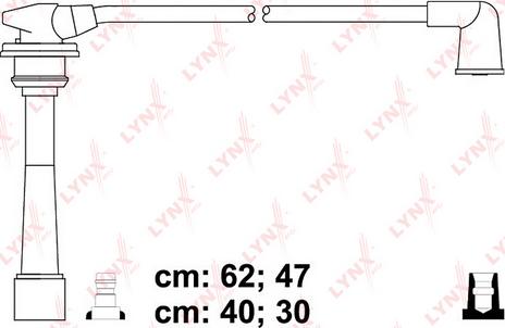 LYNXauto SPC3608 - Ignition Cable Kit autospares.lv