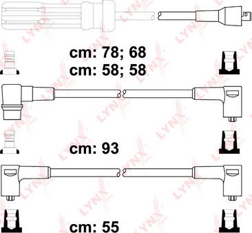 LYNXauto SPC7814 - Ignition Cable Kit autospares.lv